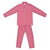 Men's Pyjamas Brushed Cotton Red - Napoli Front View